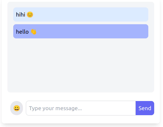 Real Time Chat with React