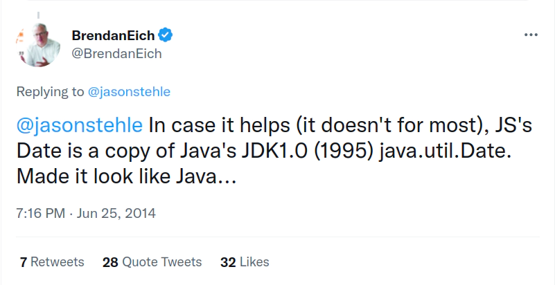 Brendan Eich Tweet