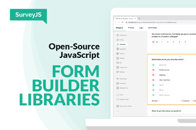 Must-Use Form Builder for Developers: SurveyJS