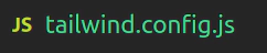 Tailwindcss Config File